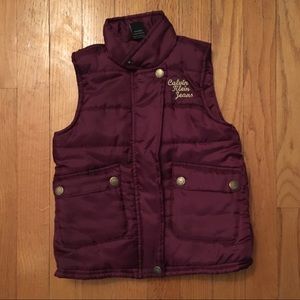 Calvin Klein jeans puffy vest